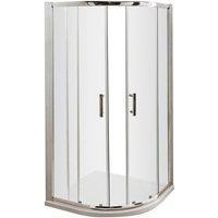 Nuie Pacific 900mm Quadrant - Polished Chrome
