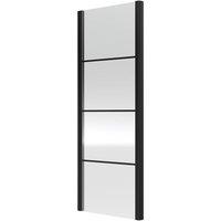 Hudson Reed Apex 800mm Side Panel - Matt Black