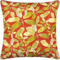 Wylder Tropics Lorena Outdoor Polyester Filled Cushion Brick, Red