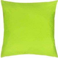 Furn Plain Large Outdoor Polyester Filled Cushion Lime, Green