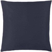 Furn Plain Large Outdoor Polyester Filled Cushion Navy, Blue