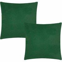 Furn Wrap Outdoor Polyester Filled Cushions Twin Pack Bottle, Green