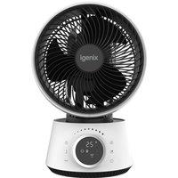 Igenix 9 Inch Digital Air Circulator Turbo Fan - White