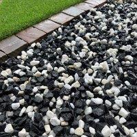 Mainland Aggregates 20mm Black And White Chippings, Multi