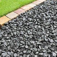 Mainland Aggregates 20mm Charcoal Basalt Chippings, Multi