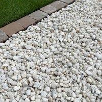 Mainland Aggregates 20mm Crystal Chippings, White
