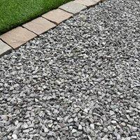 Mainland Aggregates 10mm Dove Grey Chippings, Grey