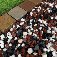 Mainland Aggregates 20mm Multi Mix Chippings, Multi