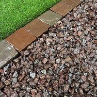 Mainland Aggregates 20mm Pink Grey Granite Chippings, Multi