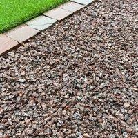 Mainland Aggregates 10mm Pink Grey Granite Chippings, Multi