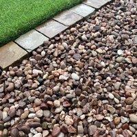 Mainland Aggregates 20mm Staffordshire Pink Chippings, Multi