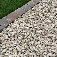 Mainland Aggregates 20mm York Cream Chippings, Cream