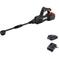 Yard Force 20V 4Ah Aquajet Cordless Pressure Cleaner, Black