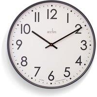 Acctim Ashridge Aston Grey 50cm Wall Clock, Grey