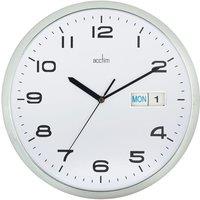 Acctim Supervisor Chrome 32cm Wall Clock, Silver