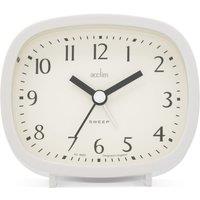 Acctim Hilda White Alarm Clock