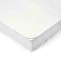 Tutti Bambini Cot Cot Bed Breathable Mattress Protector, White