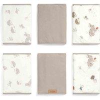 Tutti Bambini Cot Wraps 6Pk - Cocoon, Cream