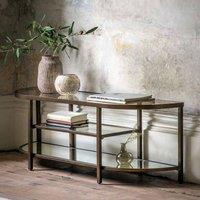 Gallery Direct Thurlow Media Unit 1200x350x450mm, Brown