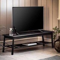 Gallery Direct Oxford Media Unit Black 1400x420x425mm, Black
