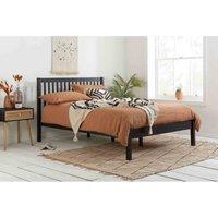 Birlea 120cm Nova Bed - Black, Black