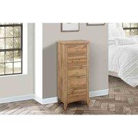 Birlea Hampstead 5 Drawer Tall Chest, Brown