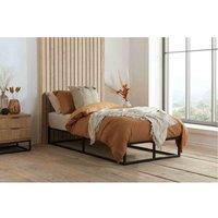Birlea 90cm Soho Metal Platform Bed - Black, Black