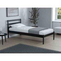 Birlea 90cm LUKa Bed Black Pine, Black