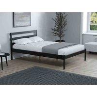 Birlea 120cm LUKa Bed Black Pine, Black