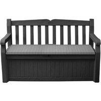 Keter Eden Storage Bench 265L, Grey