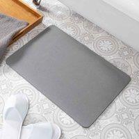 Artsy Mats Blue Stone Non Slip Bath Mat, Blue