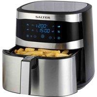 Salter EK4628 1800W 8L Digital Air Fryer - Black And Stainless Steel