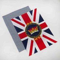 Highlands Homeware Kings Coronation Cotton Set Of 2 Tea Towels, Multi