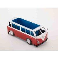 Arboria Kings Coronation Red Campervan Planter, Red