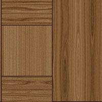 Belgravia Decor Rivington Wood Panel Wallpaper 10m x 53cm Dark Oak, Brown