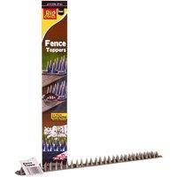 The Big Cheese Prickle Strip Garden Fence Toppers - 6 Pack, Brown