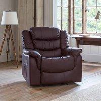 Lantana Reclining Armchair Burgundy, Red