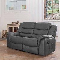 Lantana 2 Seat Recliner Sofa Grey, Grey