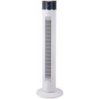 Puremate 43inch Oscillating Tower Fan With Air Purifier & Aroma Function - White