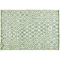 Hug Rug Woven Diamond Rug Dark Green 160X230, Green
