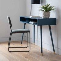 Gallery Direct Brecon Console Table Blue 1100X450X770Mm