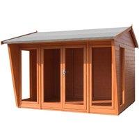 Shire Burghclere Summerhouse 10 ft x 8 ft, Brown
