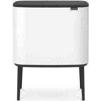 Brabantia Bo Touch Bin 3 X 11L - White, White