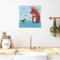 The Art Group Ailsa Black (The Offering) 40x40cm Wall Art, Multi