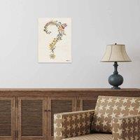 The Art Group Helen Ahpornsiri (Question Mark) 30x40cm Wall Art, Multi