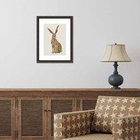 The Art Group Helen Ahpornsiri (Gazing Hare) 30x40cm Wall Art, Multi