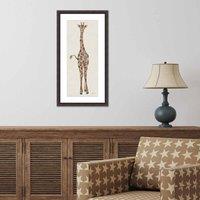 The Art Group Helen Ahpornsiri (Peering Giraffe) 30x60cm Wall Art, Multi