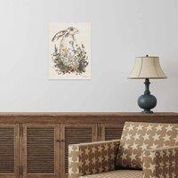 The Art Group Helen Ahpornsiri (Hiding Hare) 30x40cm Wall Art, Multi