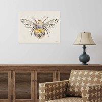 The Art Group Helen Ahpornsiri (Buttercup Bumblebee) 40x50cm Wall Art, Multi