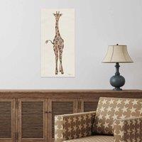 The Art Group Helen Ahpornsiri (Peering Giraffe) 60x30cm Wall Art, Multi